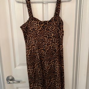 Zara animal print bodycon
